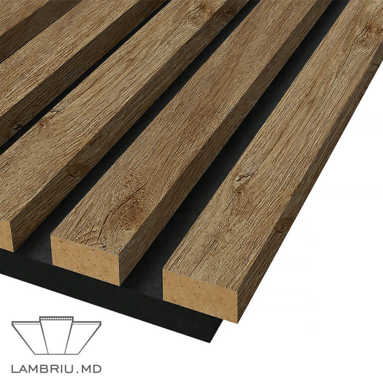 Lamele decorative 16x40 MDF alb 768x768